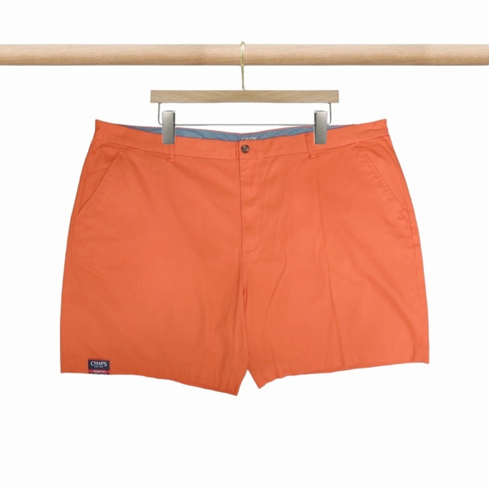 Men's Chaps Flat Front Stretch Short